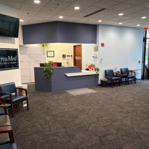 Front desk of the facility
